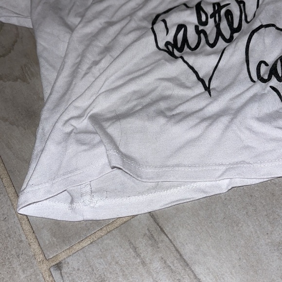 Adorable white t shirt with print - Picture 4 of 5